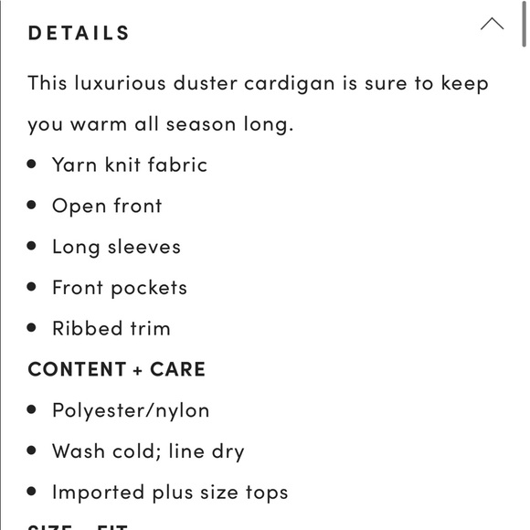 Nwt Torrid Black soft Duster Cardigan - Picture 3 of 6